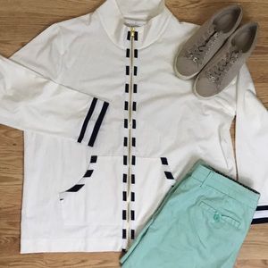 Talbots Zip Up Lightweight Jacket